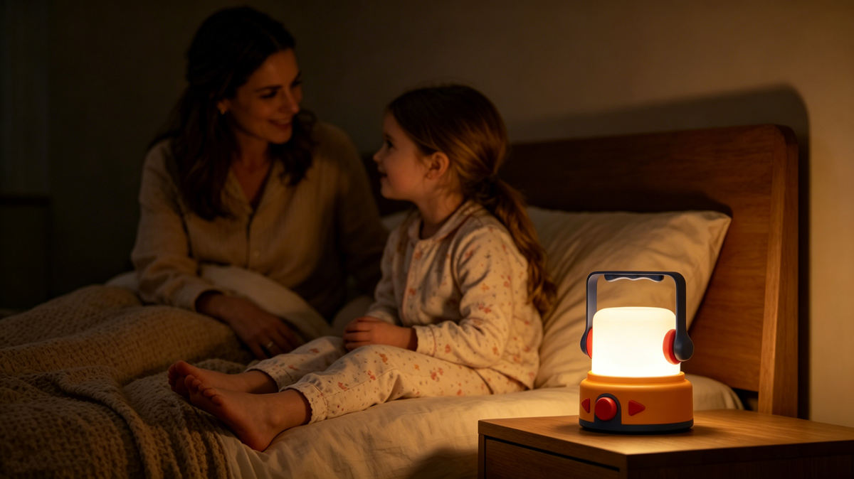 Quiet moments brightened by CB Lantern.